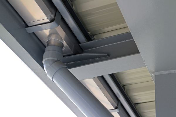 PVC Downspout Installation in Warren
