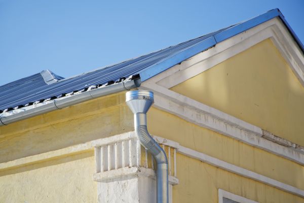Cost of Steel Downspout Installation in Warren