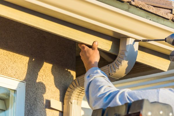 Aluminum Rain Gutter Service in Warren