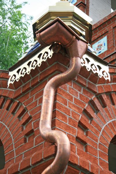 Church Downspout Installation in Warren