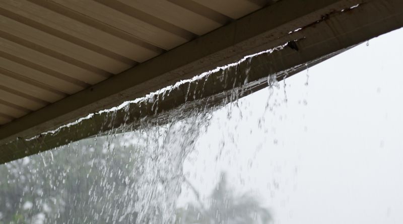Water Flow with Gutter Covers